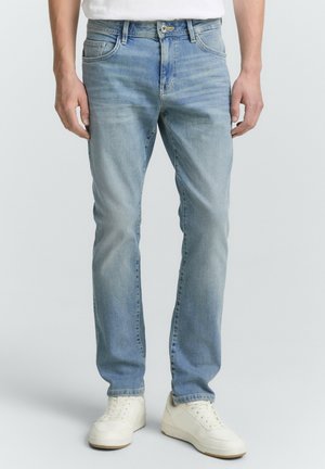 JOSH - Jeans Tapered Fit - stone wash denim