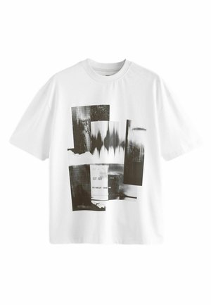 Print T-shirt - white