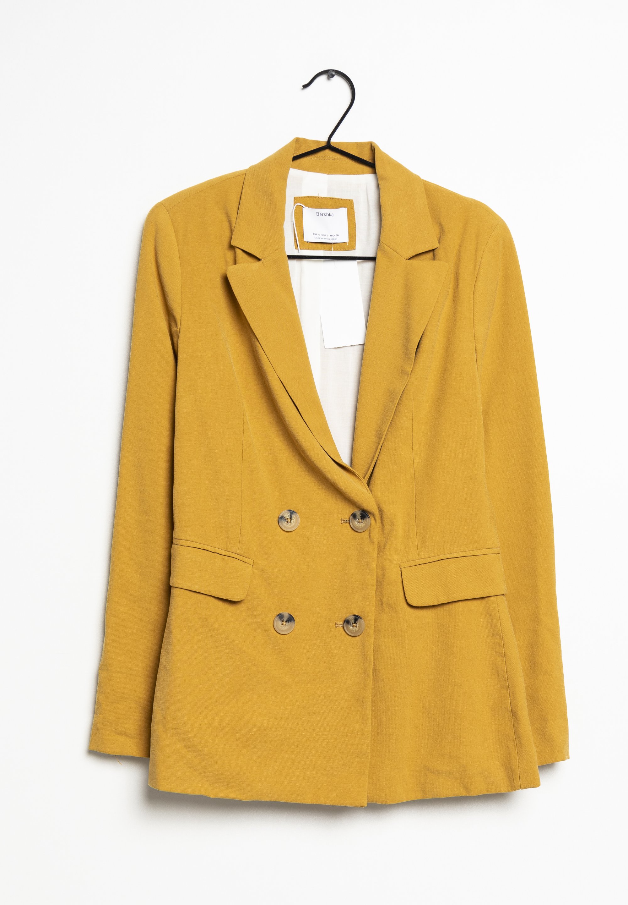 Bershka Blazer yellow (Pre-owned) Zalando - Main Image