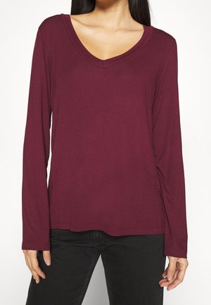 T-shirt à manches longues - dark red
