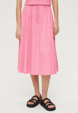 A-lijn rok - mottled pink