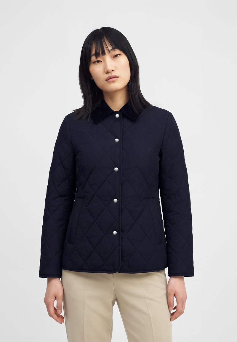 GANT FITTED - Леко яке - evening blue