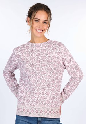 Strickpullover - dusty orchid