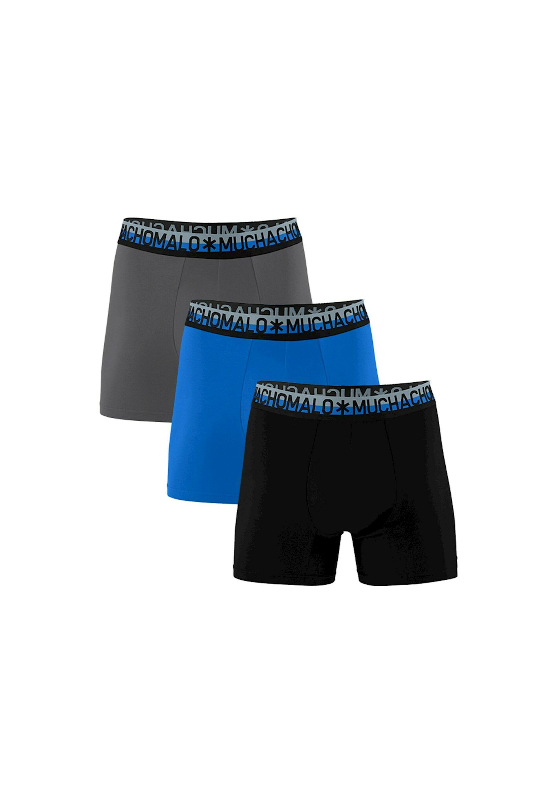 MUCHACHOMALO 3-PACK SOLID - Onderbroeken - black/Zwart - Zalando.nl