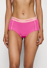 Pieces PCLOGO LADY SOLID 4 PACK - Calças - rose violet/crystal rose/purple rose/bright white