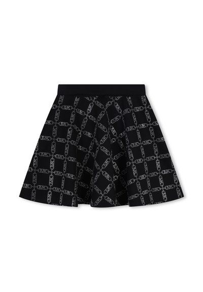 Michael Kors Kids PATINEUSE IMPRIMÉE - Gonna a campana - black