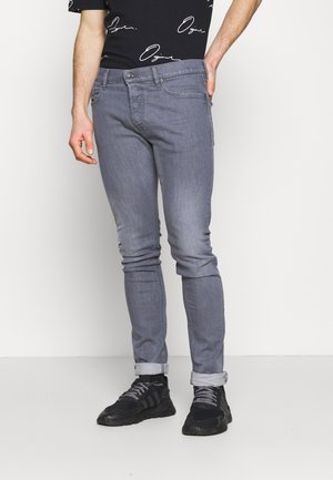 Slim fit jeans - grey denim