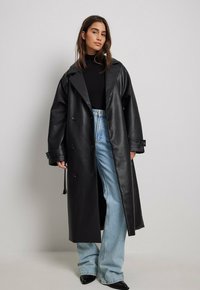 NA-KD - Trenchcoat - black Miniatuurafbeelding 1