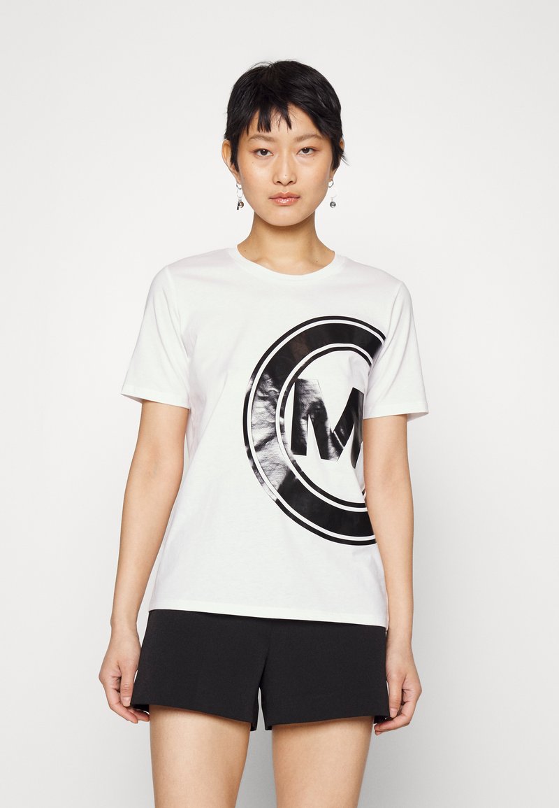 MICHAEL Michael Kors GRAPHIC CHARM CLASSIC TEE Print Tshirt WHITE