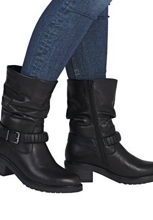Remonte, Bottes de cowboy / motard - schwarz