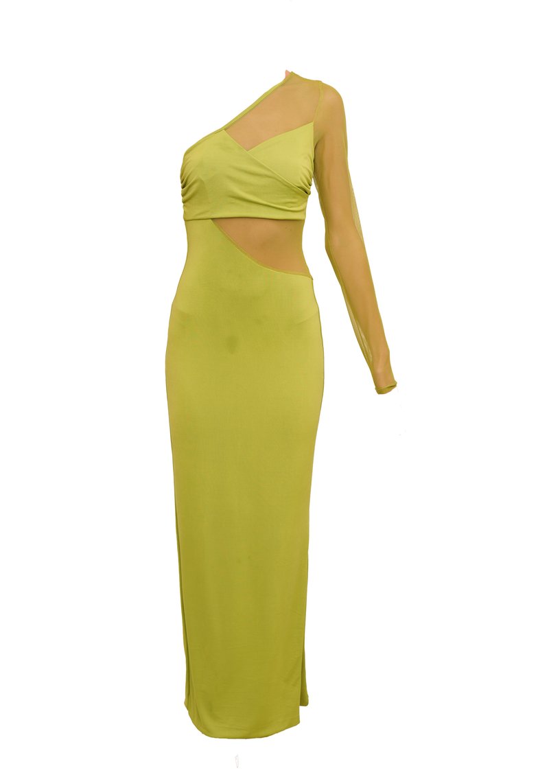 WAL G. Cocktailjurk groen