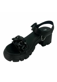 Refresh Sandalias con plataforma - nero