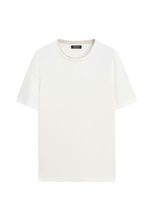 Massimo Dutti, Jednoduché tričko - white
