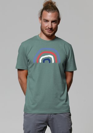 watapparel Print T-shirt - green bay