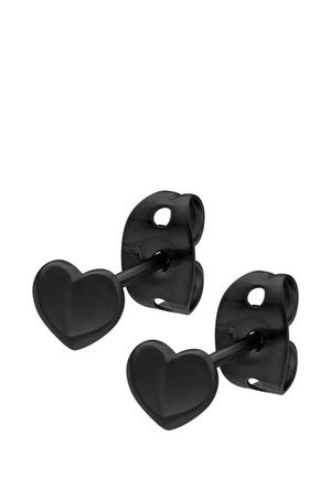 Wildcat HEART EARSTUDS - Ohrringe - Schwarz