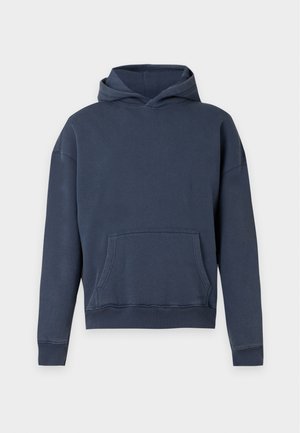 Hollister Co., BOXY - Φούτερ με κουκούλα - dark blue