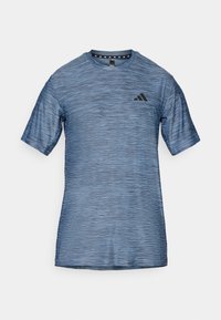 STRETCH - Sports T-shirts - glow blue/black