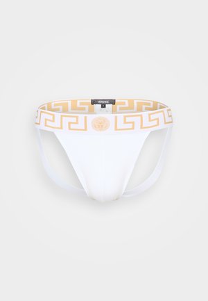 Versace UNDERPANTS JOCK STRAP TOPEKA NEW LOGO - Jockstrap - weiß