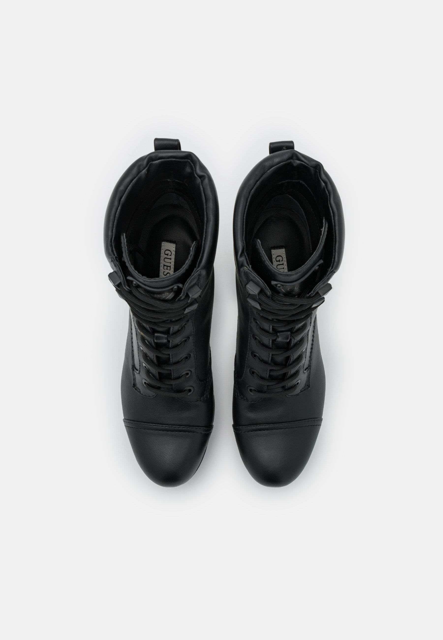 Guess GEOVEY - Botines con cordones - black/negro - Zalando.es