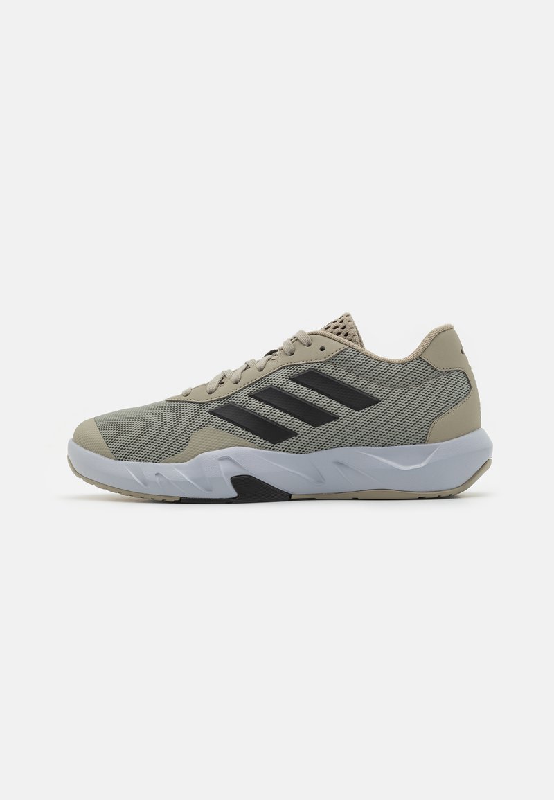adidas Performance AMPLIMOVE - Treningssko - silver pebble/core black/dash grey