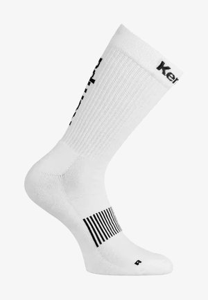 uhlsport KEMPA LOGO CLASSIC - Sports socks - weiß schwarz