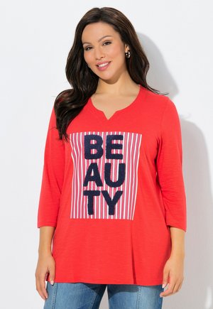 Langarmshirt - coral