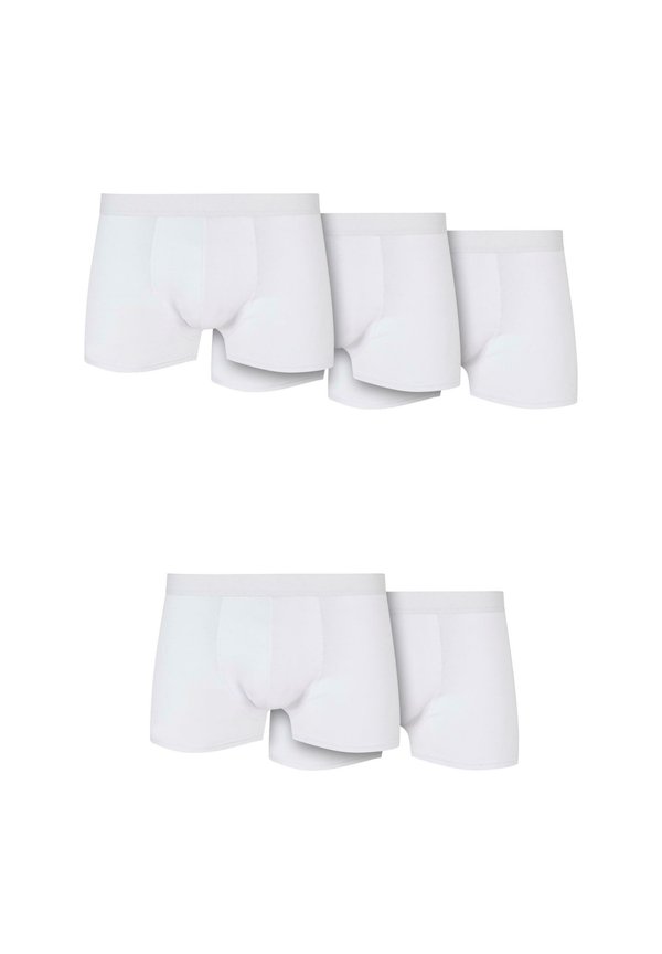 HERREN SOLID SHORTS 5-PACK - Boxerbriefs - weiß