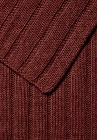 FALKE SCARF IN RIB UNISEX - Écharpe - brick