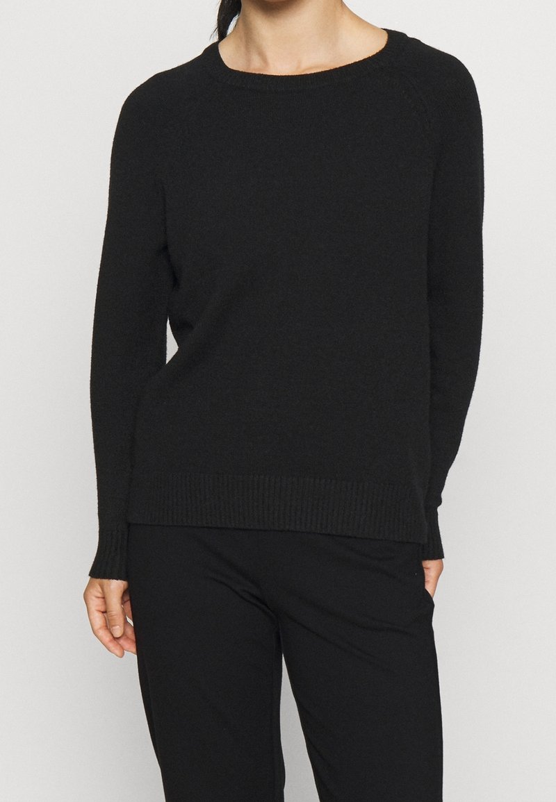 ONLY Petite Stickad tröja - black