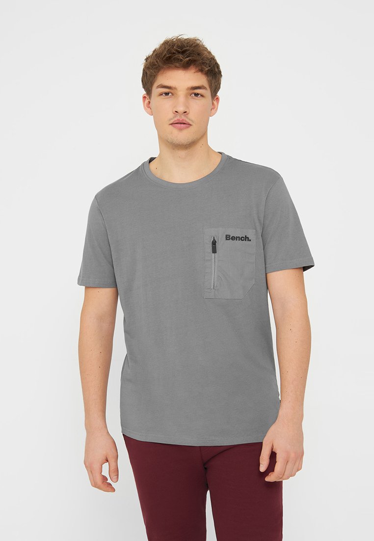 Bench T-shirt basic grijs Bench T-shirt basic grijs