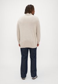 Jack & Jones JJEEMIL ROLL NECK - Džemper - oatmeal