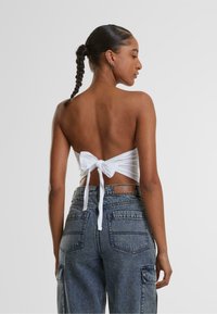 Urban Classics KNOTTED BANDEAU - Top - white