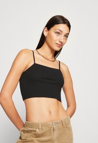 Even&Odd 2 PACK - Top - black/orange
