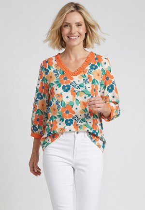 usha, Blouse - orange
