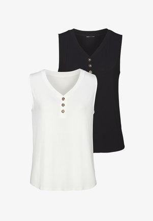 2 PACK - Viršus - creme schwarz