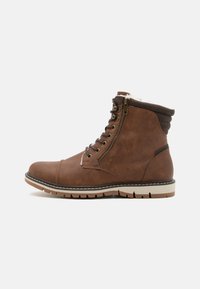 Botines con cordones - brown