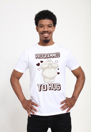 Henry Tiger BIG HERO 6 MOVIE PROGRAMMED TO HUG - T-shirt z nadrukiem