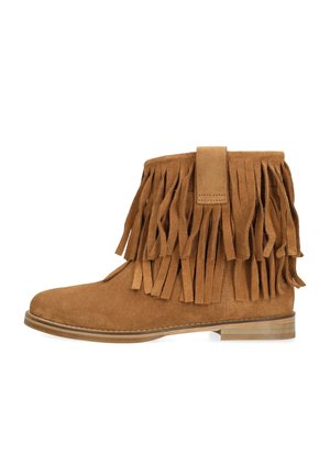 FESTI IBIZA - Botines camperos - cognac