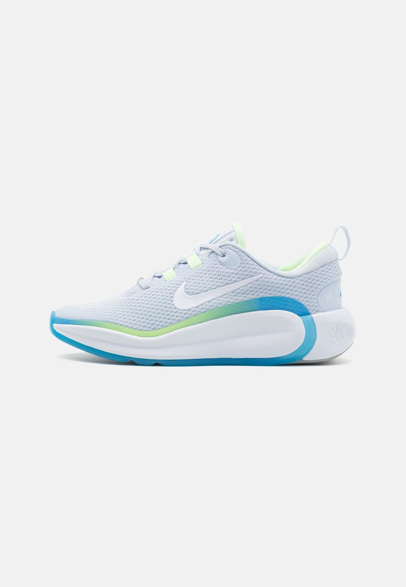 Nike Performance - INFINITY FLOW UNISEX - Neutral running shoes - football grey/white/barely volt/photo blue, Enlarge