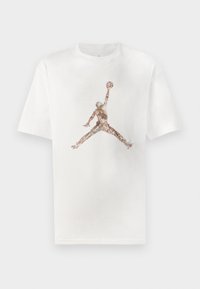 CREW - Print T-shirt - sail/black