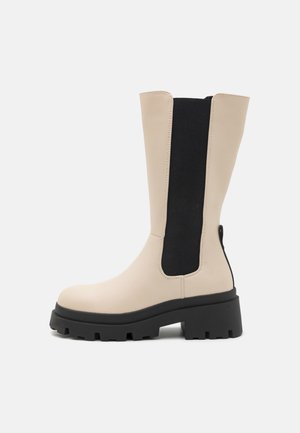Platåstövlar - off-white
