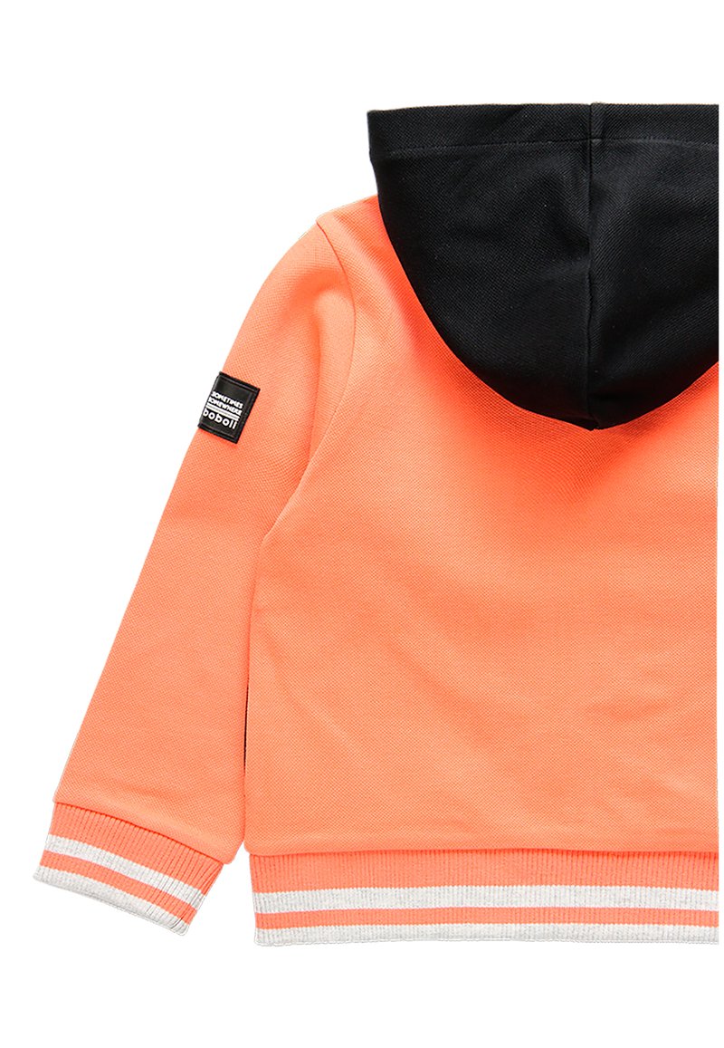 Kinder Pullover | Boboli PLÜSCH Sweatjacke orange,black/orange - MQ80803 Kinder Pullover | Boboli PLÜSCH Sweatjacke orange,black/orange - MQ80803
