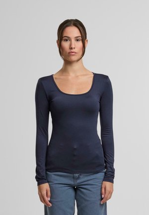 Långärmad tröja - navy