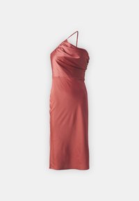 ONE SHOULDER CINDY DRESS - Cocktailklänning - coral storm