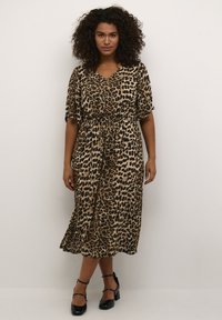 Kaffe Curve KCAMI - Dnevna haljina - classic leopard