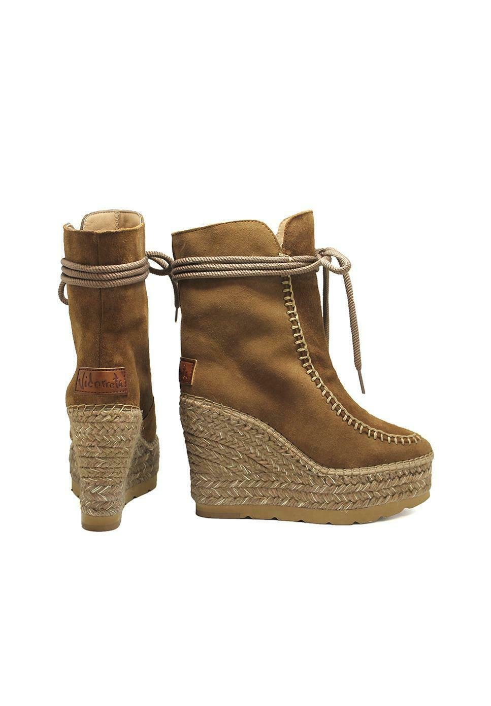 Vidorreta Botines de cuña - camel - Zalando.es