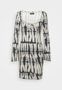 Even&Odd Petite 2 PACK - Vestido de malha - black/multi-coloured