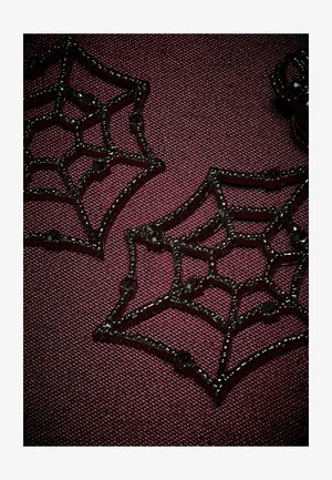 Next, HALLOWEEN SPIDERWEB STUD EARRINGS - Earrings - black