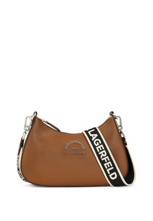 Cross body bag - dark tan