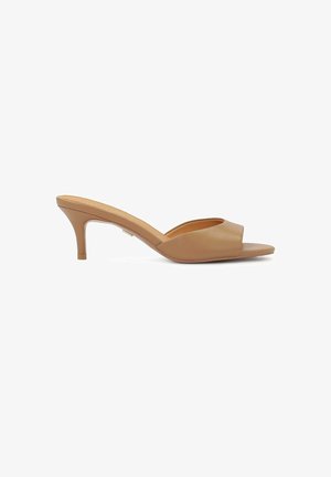 Kazar, Mules à talons - light brown